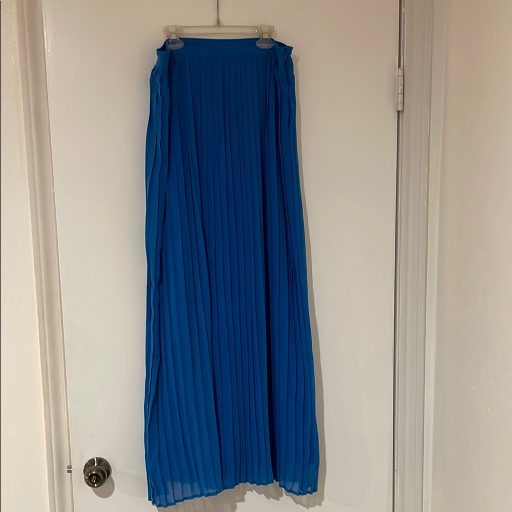 Sabine Vibrant Blue A-Line Skirt